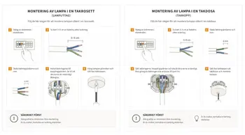 lamp installation sverige
