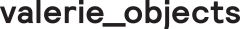 Valerie Objects logo